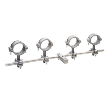 PremiumX Multifeed 4-Fach 40mm Höhenverstellbar HQ verstellbar (hoch, runter, seitwärts) Multifeedhalter LNB-Halter - 